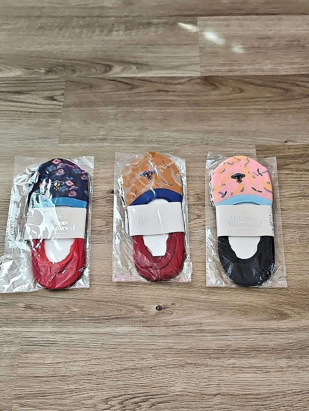 Floral No-Show Socks 3-Pack NWT